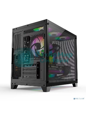 Компьютерный корпус AeroCool/Formula Crystal Z5 черный без БП mATX 1x120мм 2xUSB 2.0 1xUSB 3.0 audio bott PSU