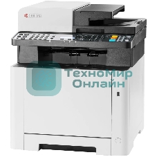 МФУ лазерное Kyocera Ecosys MA2100cfx (110C0B3NL0), A4, цветной, печ. до 21 стр/мин., скан. до 30 стр/мин. (ч/б) 23 стр/мин. (цвет), 1200 x 1200 dpi (печать) 600x600 dpi (скан.), USB, RJ-45, Air Print, Mopria (замена M5521cdn)