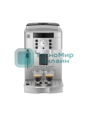 Кофемашина автоматическая DeLonghi ECAM 22.110.SB серебристый, исп. кофе - молотый/зерновой, 1.8 л, 1450 Вт, 15 Бар.