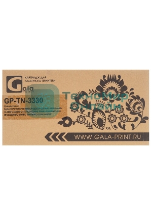 Картридж GalaPrint GP-TN-3330 для принтеров Brother DCP-8110/DCP-8110DN/DCP-8250/DCP-8250DN/HL-5440/HL-5440D/HL-5450/HL-5450DN/HL-5470/HL-5470DW/HL-6180/HL-6180DW/MFC-8520/MFC-8520DN/MFC-8950/MFC-8950DW/MFC-8320/HL-5450DNT 3000 копий