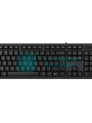 Клавиатура проводная A4Tech KR-3, USB, черный