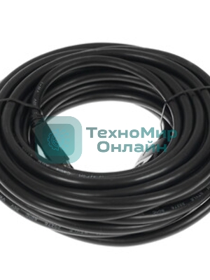 Кабель DisplayPort Cablexpert CC-DP2-10M, v1.2, 10м, 20M/20M, черный, экран, пакет