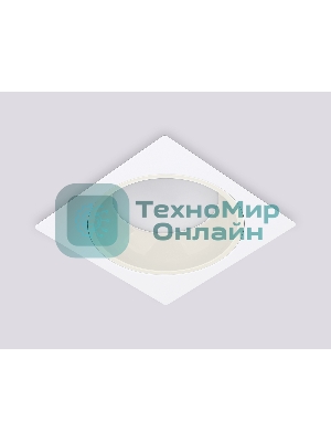 Светильник Ambrella light TN52341 SWH/GWH белый песок/белый глянец GX53 max 12W 115*115*25