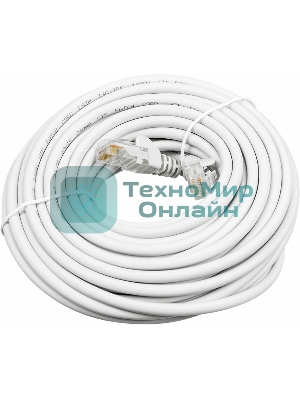 Патч-корд LANMASTER UTP LAN-PC45/U5E-10-GY вилка RJ-45-вилка RJ-45 cat.5е 10м серый LSZH (уп.:1шт)