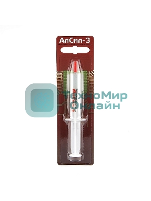 Теплопроводная паста Noname АлСил-3 20гр. шприц