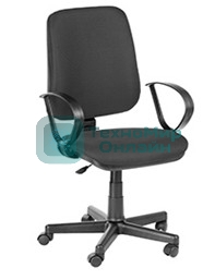 Кресло компьютерное OLSS Юпитер темно-серый В-40 Крестовина: 