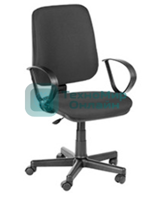 Кресло компьютерное OLSS Юпитер темно-серый В-40 Крестовина: 