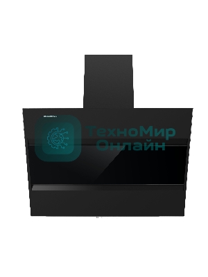 Вытяжка каминная Maunfeld Bridge 60 нержавеющая сталь/черное стекло, 60 см, 850 куб. м/ч, 51 дБ