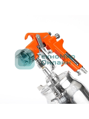 Краскораспылитель Patriot HVLP 1.8B 100л/мин соп.:1.8мм бак:1л