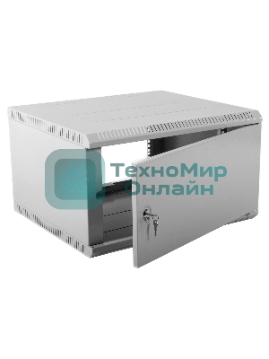 Шкаф телеком. настенный разборный 9U (600х350) дверь металл (ШРН-Э-9.350.1)