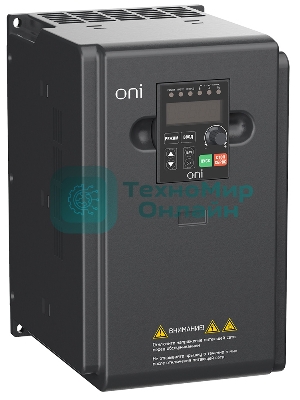 Преобразователь частоты A150 380В 3ф 5.5кВт 13А встроенный торм. модуль ONI A150-33-55NT