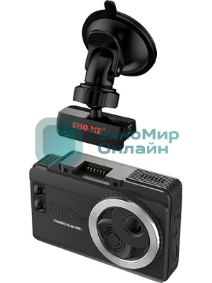 Видеорегистратор Sho-Me Combo Slim WiFi, 3840x2160, 3.5