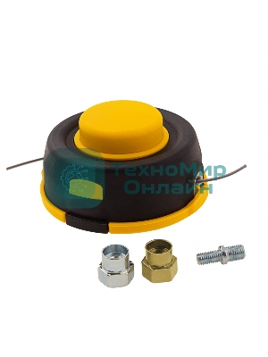 Катушка Denzel универ. триммер. гайка м10 гайка м8 м12 винт м8-м10 лев.резьба шаг1.25мм