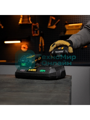 Батарея аккумуляторная Denzel IB-18-2.0, Li-Ion, 18 В, 2,0 А·ч