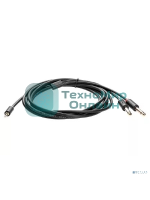 Кабель-адаптер 3.5ST(M)/2X6.35 ST(M), 3м, Telecom PRO TAV6168-3M