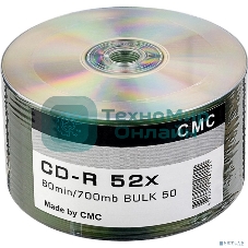 Диски CMC CD-R 80 52x Bulk/50 (141151)