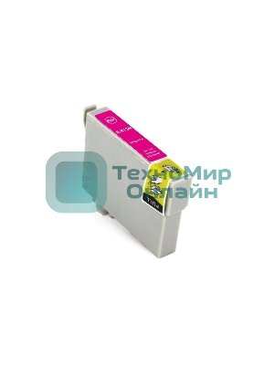Картридж струйный NVPrint T0813 (NV-C13T11134A10) Magenta для Epson Stylus Photo 1410/R270/R290/R295/R390/RX590/RX610/RX615/X690/TX650/TX659/TX700/TX700W/TX710W/TX800/T50/T59 (18.2 мл) совместимый