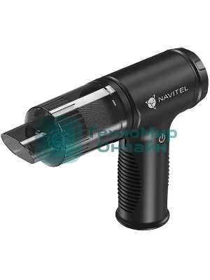 Пылесос автомобильный Navitel CL80 черный, 80/100 Вт, уборка сухая, пылесборник контейнер