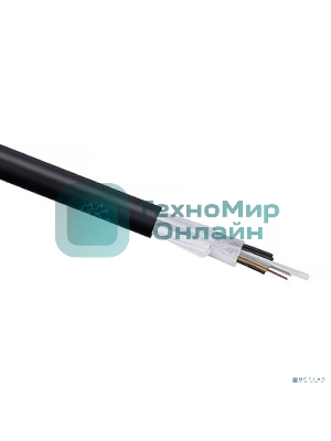 Кабель волоконно-оптический Cabeus SEG-9-01x08-D-J-PE-OUT 9/125 одномодовый, 8 волокон, loose tube, подвесной, для внешней прокладки (-60C ~ +70), PE, черный 500м