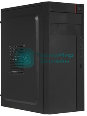 Компьютерный корпус Miditower ExeGate AA-440U-UNS400 (ATX, БП UNS400 с вент. 12см, 2хUSB+1хUSB 3.0, аудио, черный)