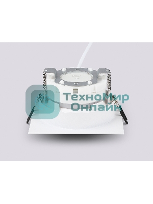 Светильник Ambrella light TN52341 SWH/GWH белый песок/белый глянец GX53 max 12W 115*115*25