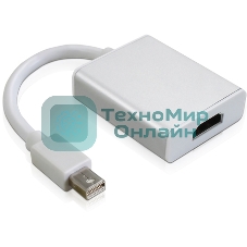 Адаптер-переходник Greenconnect Apple mini DisplayPort 20M > HDMI 19F (GCR-MDP2HD2)