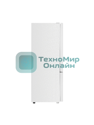 Холодильник Maunfeld MFF144SFW белый глянц. двухкамерный 154/52л морозилка снизу, ручная разморозка