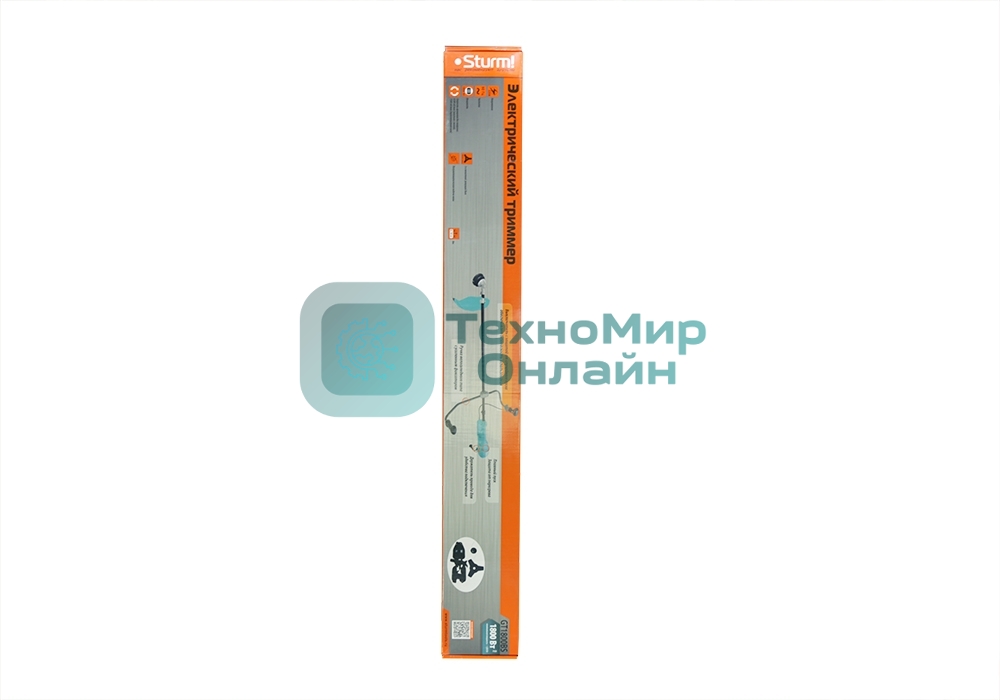 Электротриммер Sturm! GT1800BS, 1800 Вт, мет. вал, ассим.рукоятка верх. двиг, нож/леска/ремень