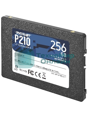 Накопитель SSD Patriot P210, 256Gb, SATA III, 2.5