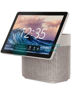 Умная колонка Яндекс Станция Дуо Макс, 60Вт, с экраном, 2 динамика, часы, камера, Wi-Fi, Bluetooth 5.2, Zigbee, Алиса, бежевый