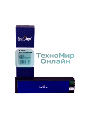 Картридж струйный ProfiLine PL-M0J94AE (№991XL) для принтеров HP PageWide 755dn/MFP774dn/779dn/Pro750dw/772dn/777z с чернилами Magenta