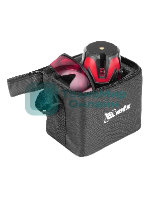 Лазерный уровень MTX MXL RED, 30 м, красный луч, акк. Li 2400 mAh, сумка, резьба 5/8