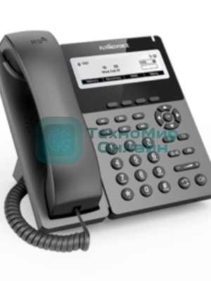 Телефон IP Flyingvoice P22P серый (упак.:1шт)