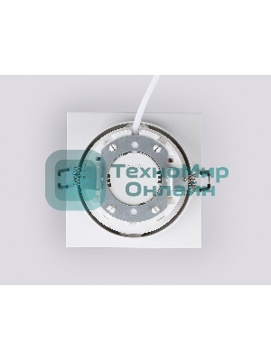 Светильник Ambrella light TN52341 SWH/GWH белый песок/белый глянец GX53 max 12W 115*115*25