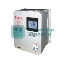 Стабилизаторы напряжения Ресанта АСН-5 000 Н/1-Ц 63/6/16 Стабилизатор Lux 220В±8%, Габариты 260х155х310, Вес 8кг