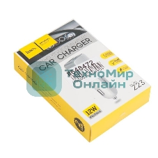 Авто ЗУ/HOCO HC-78005 Z23/2 USB/Выход: 12W/белый
