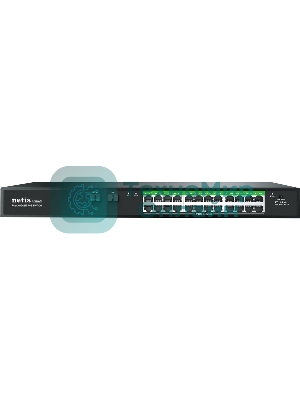 Коммутатор Netis 24PORT 10/1000M POE 2 SFP COMBO P124GC