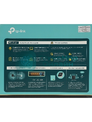 Двухдиапазонный роутер Wi-Fi 6 TP-Link Archer AX80 AX6000 с портом 2,5 Гбит/с