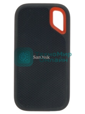 Внешний SSD SanDisk Extreme, 2TB, USB 3.2 Gen 2 Type-C, R/W 1050/1000, серый