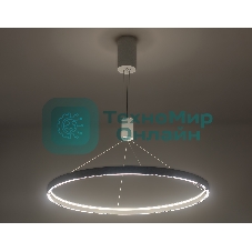 Подвесной светодиодный светильник Ambrella light FL5855 WH белый 40W 3000K/4200K/6400K D800*860 (без ПДУ)