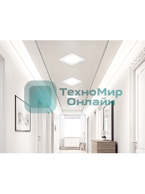Светильник Ambrella light TN52341 SWH/GWH белый песок/белый глянец GX53 max 12W 115*115*25