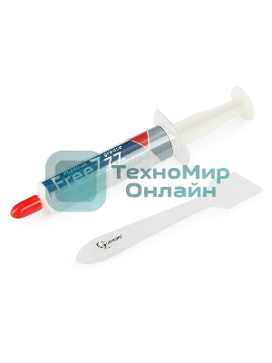 Термопаста Gembird FreeZzz GF-01-5 для радиаторов, 5гр, шприц