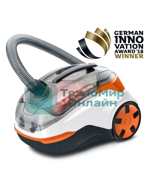 Моющий пылесос Thomas DryBOX + AquaBOX Cat&Dog белый/оранжевый, 325/1700Вт, уборка сухая, пылесборник контейнер 2.6 л