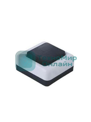 Кнопка звонка бел. корп. черный кнопка БЕЛТИЗ А1-0.4-001