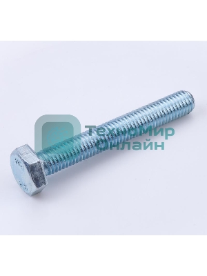 Болт М16х60 с шестигранной головкой оцинк. DIN 933 (уп.5шт) класс прочн. 8.8. пакет СТРОЙМЕТИЗ UTORM969093М1660