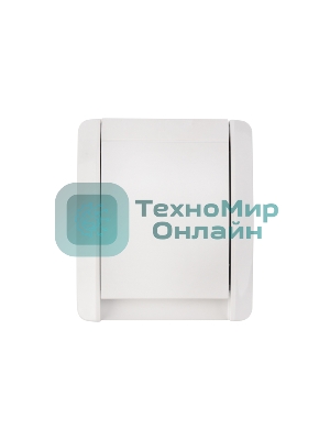 Розетка одноместная Kranz INDUSTRIAL IP54 с заземлением, о/у, белая