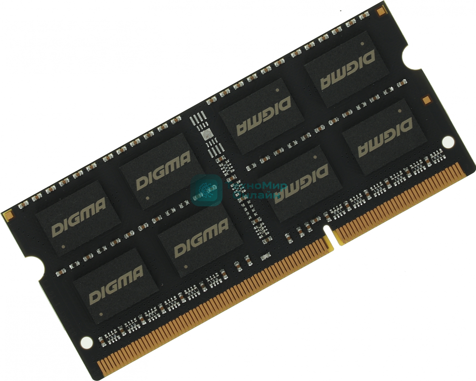 Оперативная память Digma, DDR3, 8GB (1x8 GB), 1600 MHz, CL11, SO-DIMM