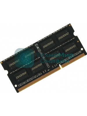 Оперативная память Digma, DDR3, 8GB (1x8 GB), 1600 MHz, CL11, SO-DIMM