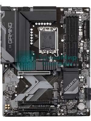 Материнская плата Gigabyte B760 GAMING X, LGA 1700, Intel B760, 4xDDR5, 4xSATA, 3xM.2, 1xPCI-E 4.0 x16, 2xPCI-E 3.0 x1, 1xHDMI, 1xDP, 1x 2.5Gb LAN, 1xUSB 3.2 Gen 2, 1xUSB 3.2 Gen 1, 5xUSB 2.0, 6x3.5 мм, 7.1, ATX