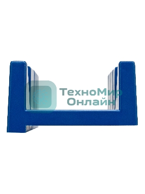 Стусло пластиковое Сибртех синее, 4 угла для запила+пила 450 мм